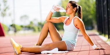 maintenance of drinking regime and proper diet