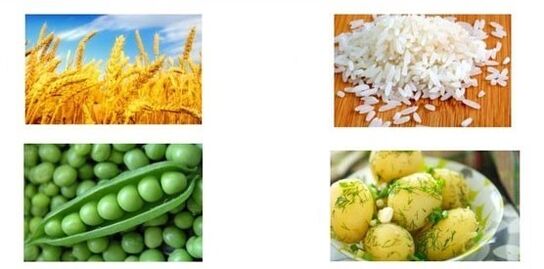 Increasing protein and fiber in the diet
